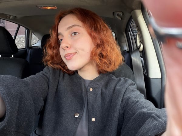 Red-haired passenger observed in vehicle in Tbilisi