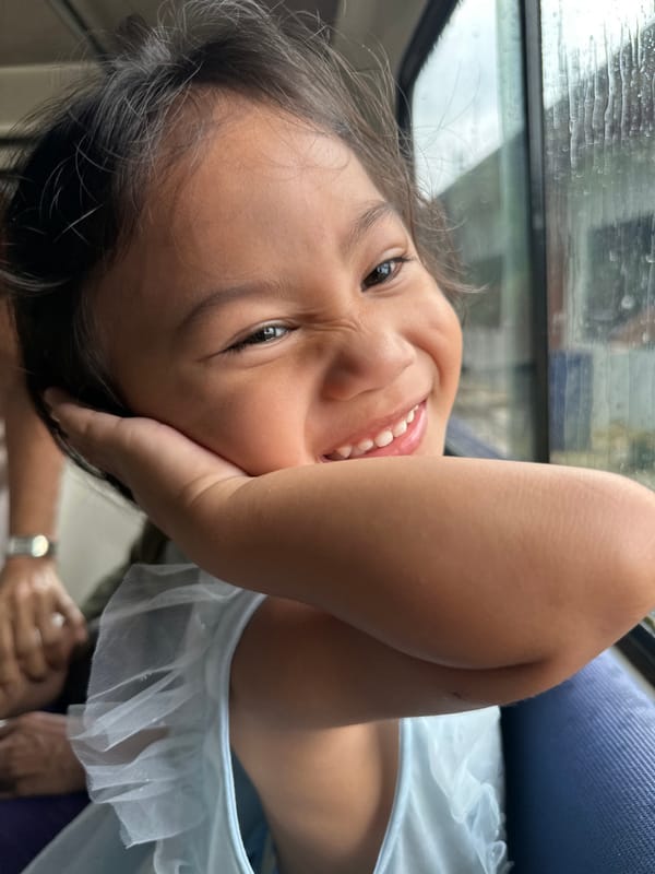 Getting dressed up and heading to church in Davao City
