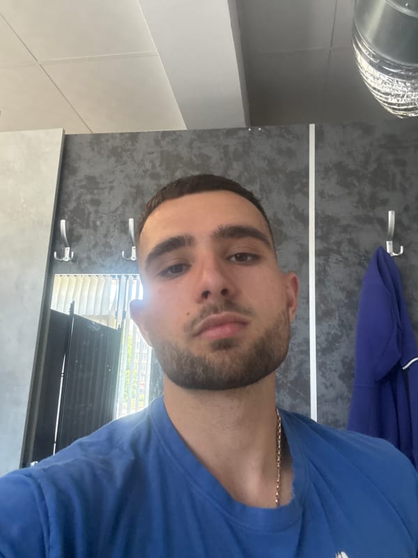 Young man documents selfie session in Gabrovo, Bulgaria
