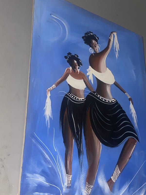 Interior scenes documented in Kurunduma, Nigeria home