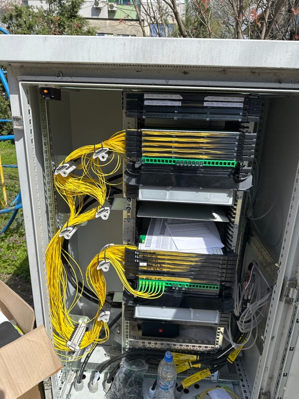 Telecommunications infrastructure documented in Ruse, Bulgaria