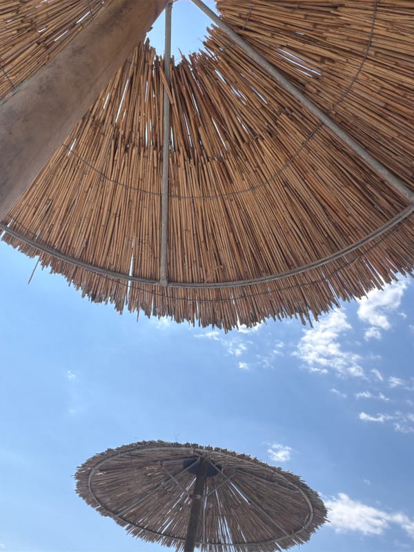 Lazy beach afternoon in Burgas, Bulgaria