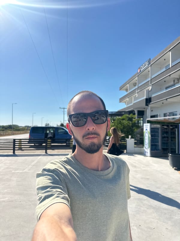 Afternoon stop at a Montenegro roadside market