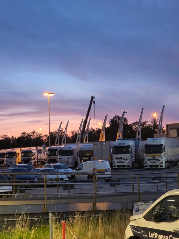 Friday night shift inside Lufthansa Cargo at Frankfurt Airport