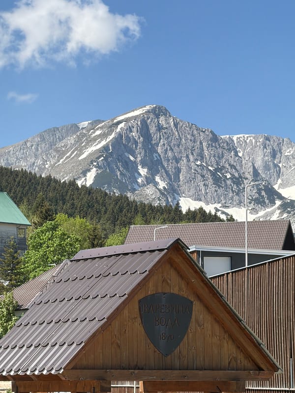Morning scenes documented in Žabljak, Montenegro mountain town