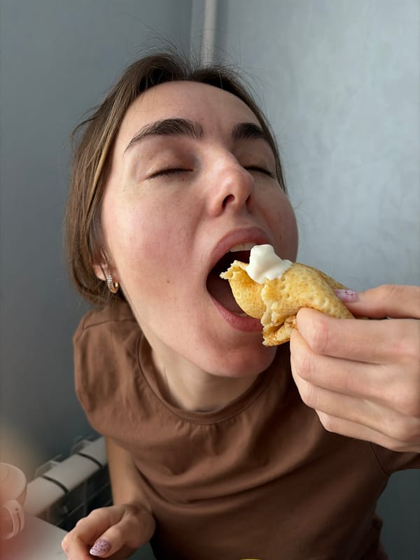 Early morning food moments captured in Neftekamsk, Russia