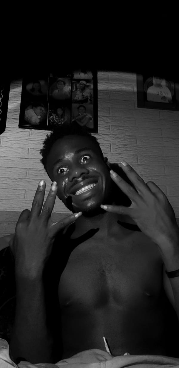 Man photographed in casual indoor portraits in Narayi, Nigeria