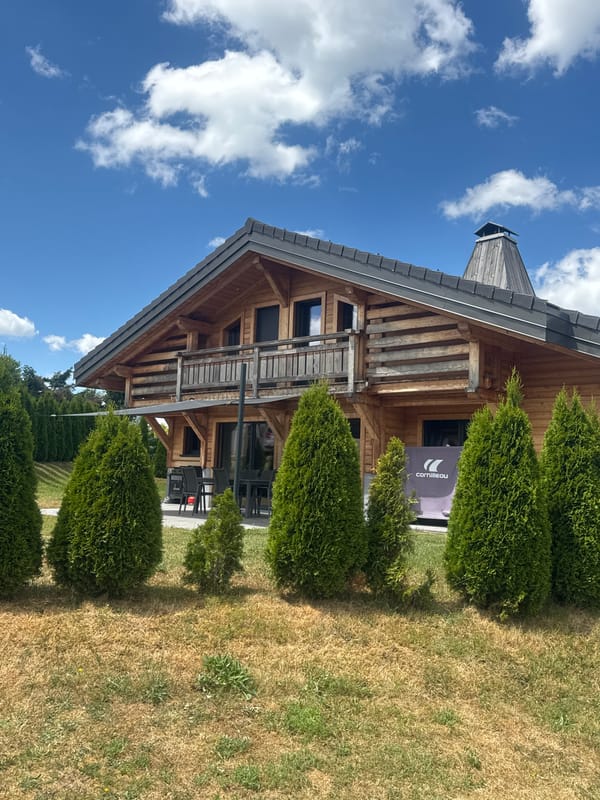 Summer in Les Rousses: chalets, flowers, and an off-season ski jump