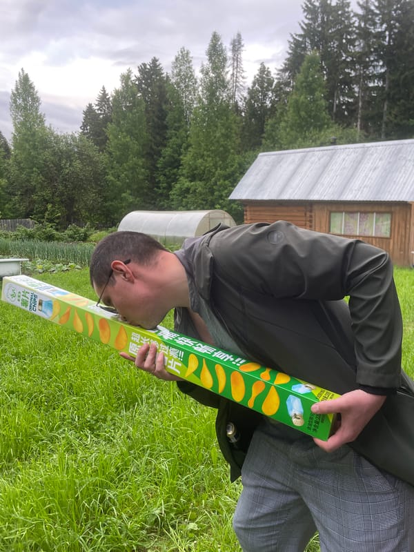 Man in bunny costume spotted in Sharkan, Russia