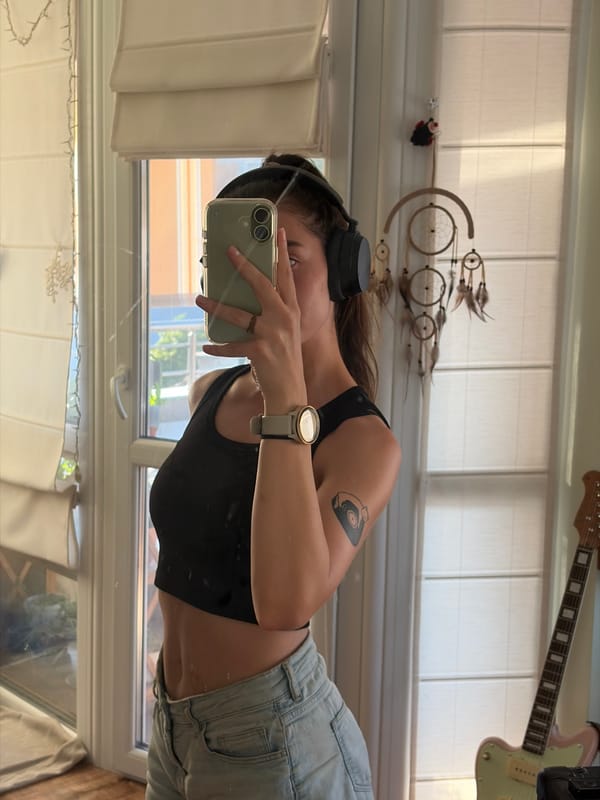 Mirror selfie series at home, same outfit across multiple angles