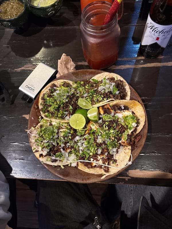 Late night tacos and live music at Oaxaca restaurant