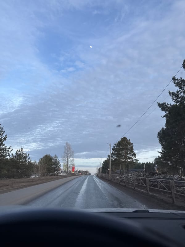 Routine driving and family barbecue documented in Chaikovsky, Russia