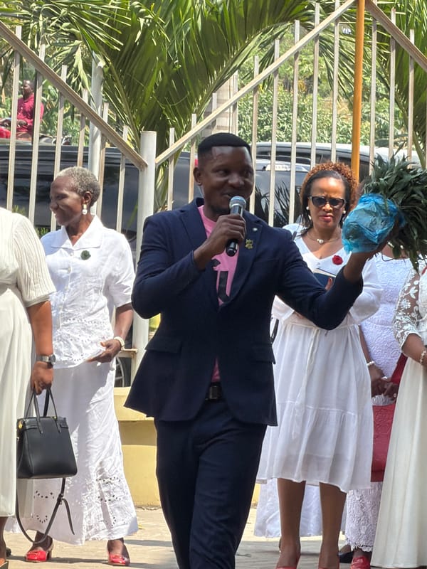 Formal outdoor ceremony underway in Dar es Salaam
