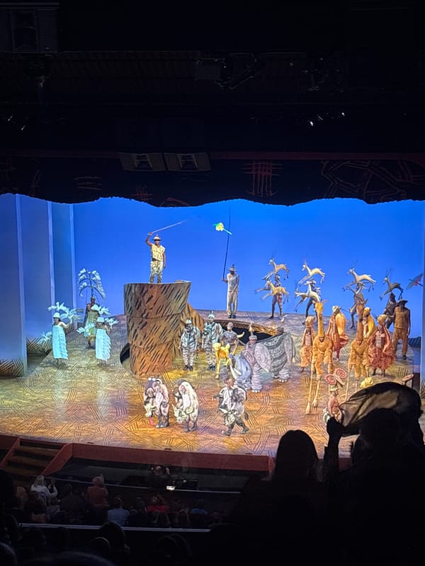 Lion King Musical Performance Witnessed at NYC Minskoff Theatre