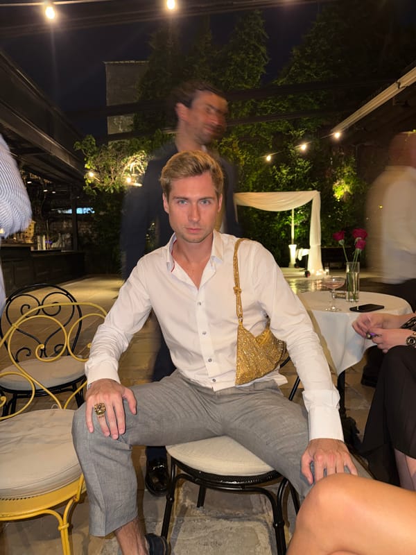 Three people documented in casual moments across Tel Aviv