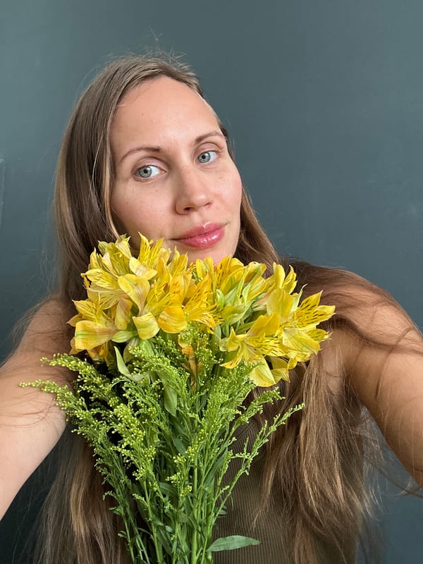 Flowers, snacks, and low-key goofing around in Fethiye
