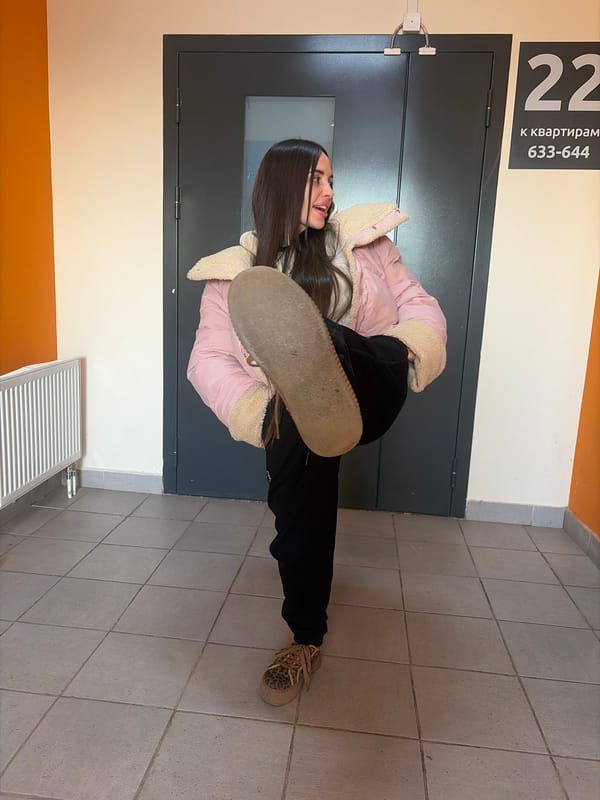 Casual moments with woman and children captured in Saint Petersburg