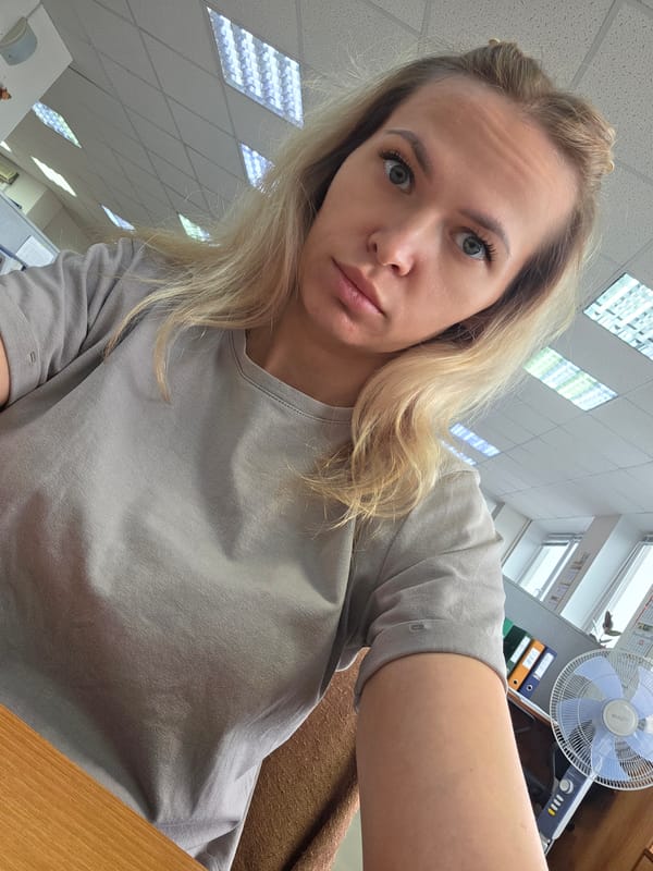 Indoor selfie at a wooden desk in Chaikovsky, Russia.