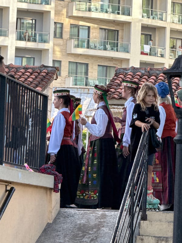 Folk festival and maritime activity observed in Budva coastline