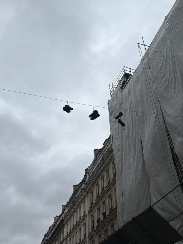 Paris street scenes and cafe moment documented Friday afternoon