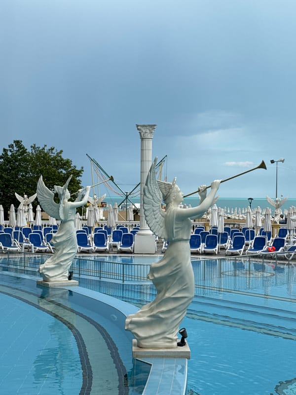 Luxury resort tour documented in Nesebar, Bulgaria