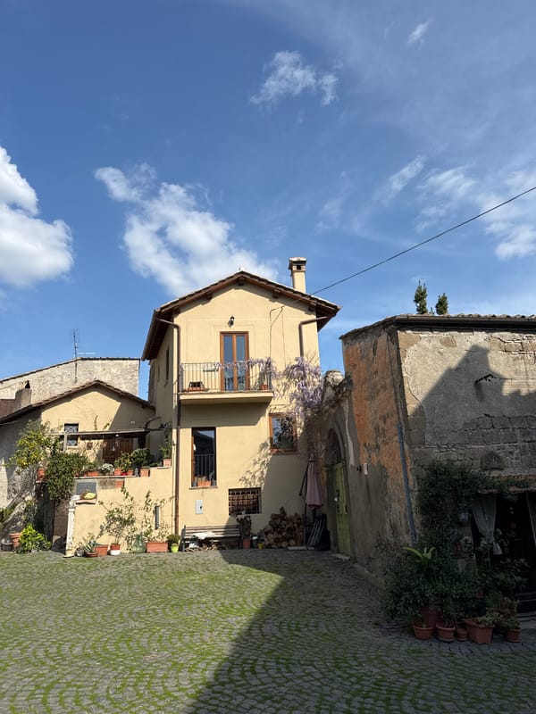 Street scenes documented in Castelnuovo di Porto, Italy