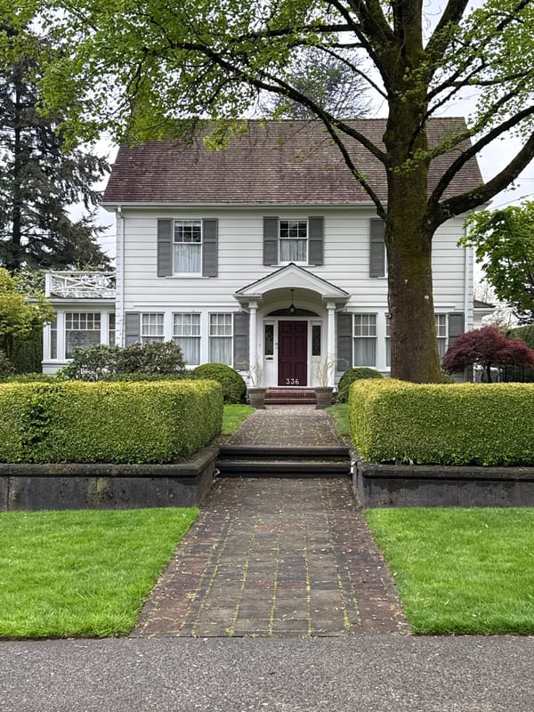 Residential buildings observed in New Westminster neighborhood Tuesday evening