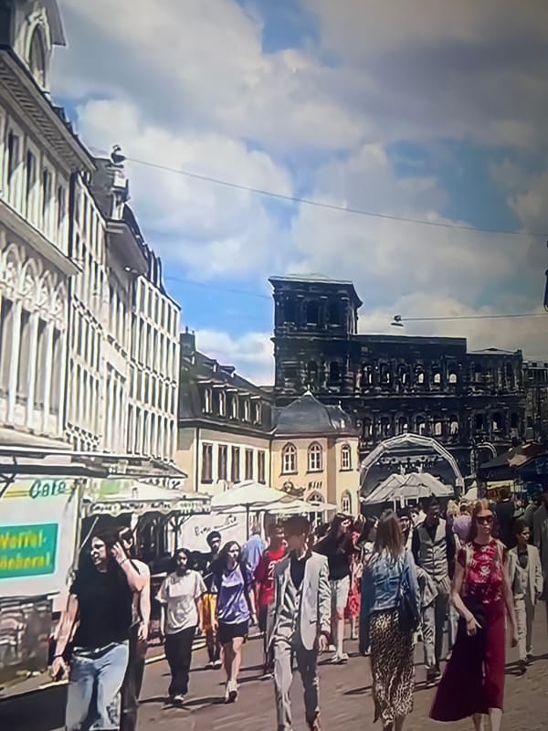 Ordinary moments captured across Konz, Germany during ten-minute span