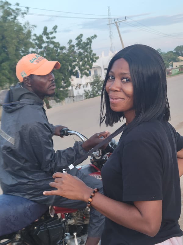 Evening street life documented in Keffi, Nigeria