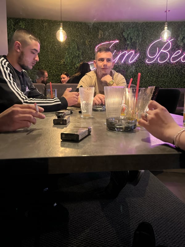 Social gathering with drinks observed in Karlovo, Bulgaria venue