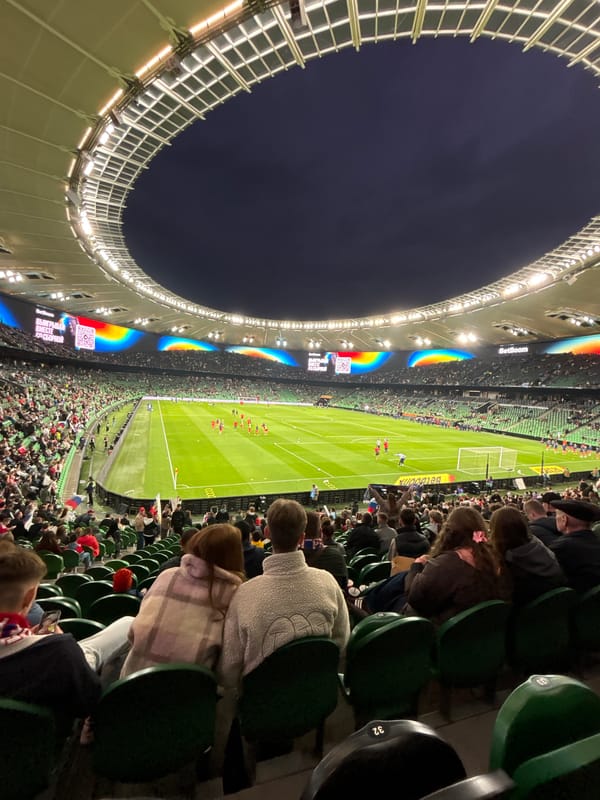 Evening crowd gathers at FC Krasnodar Stadium sporting event