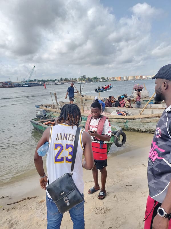 Lagos waterfront fishing community activity documented by witnesses