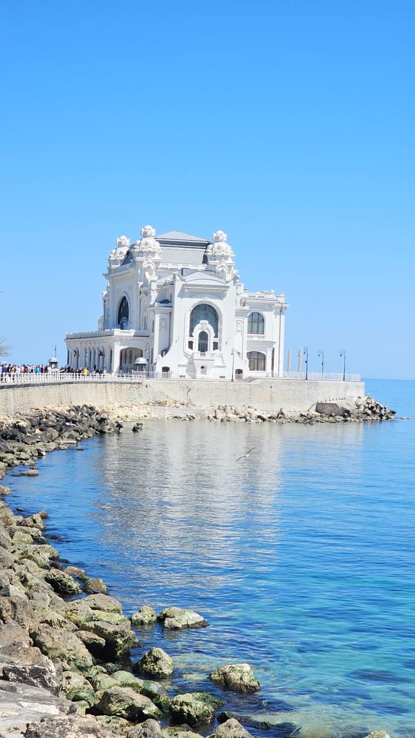 Constanța Casino waterfront photographed from multiple angles