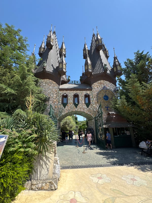 Inside the eccentric fantasy castle grounds of Ravadinovo, Bulgaria