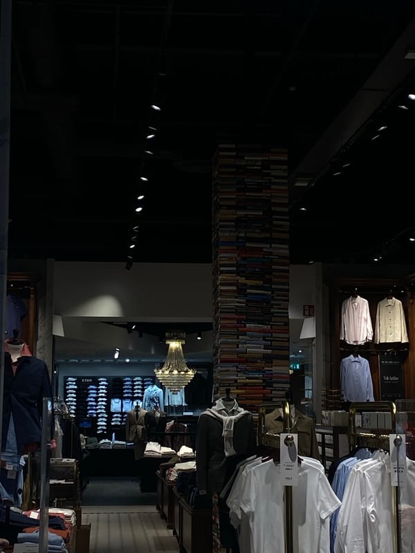 VOLT Magasin clothing store documented in Uppsala, Sweden