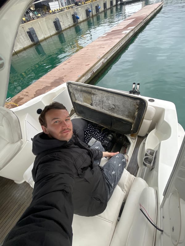Boating and sightseeing activities documented in Sochi marina area
