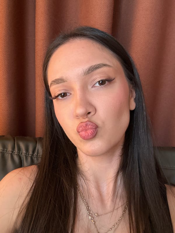 Woman poses for casual photos at Yerevan boutique