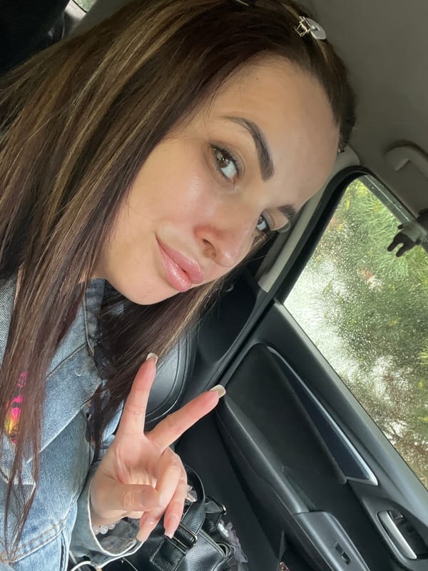 Woman's selfies and polar bear mascot encounters captured