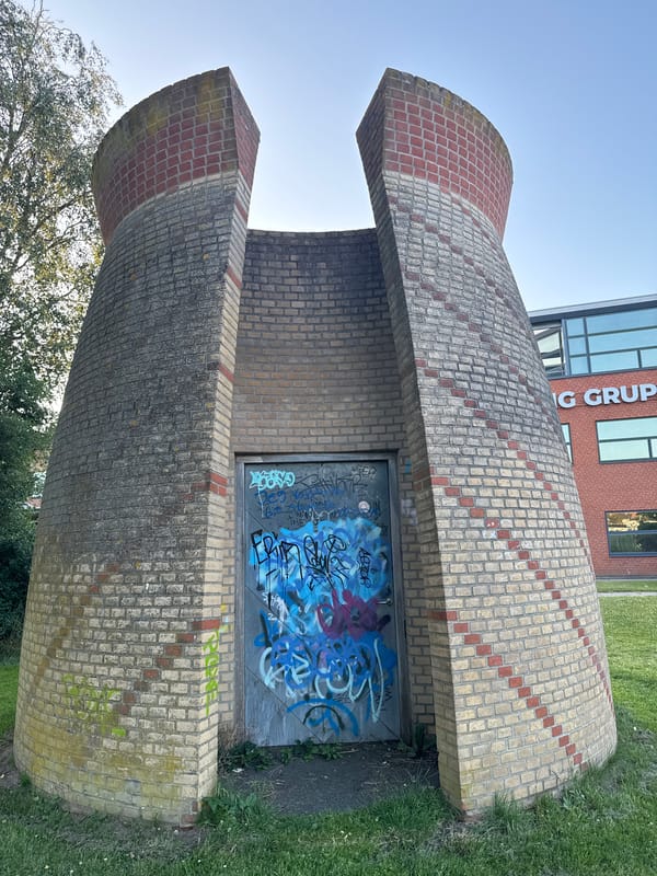 Vejle's modern waterfront explored on a summer evening
