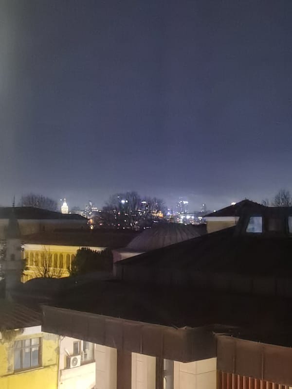 Personal moments captured during Istanbul evening near Hagia Sophia