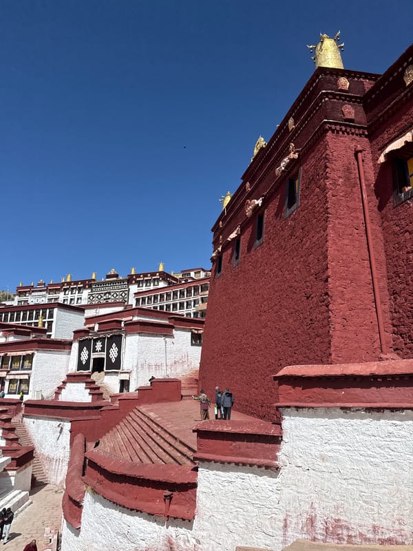 Potala Palace documented in early morning Lhasa observation