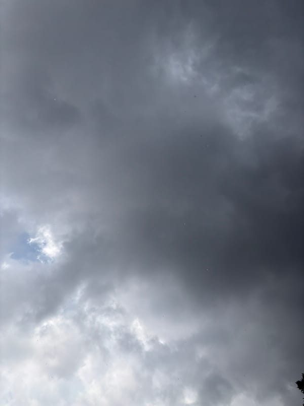 Storm clouds roll over Grapevine on a moody June afternoon