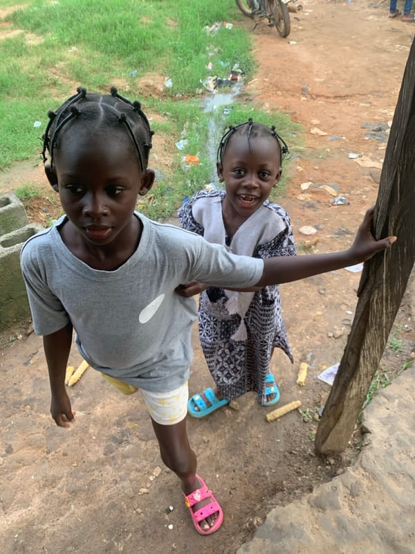 Everyday street life in Shagamu, Nigeria