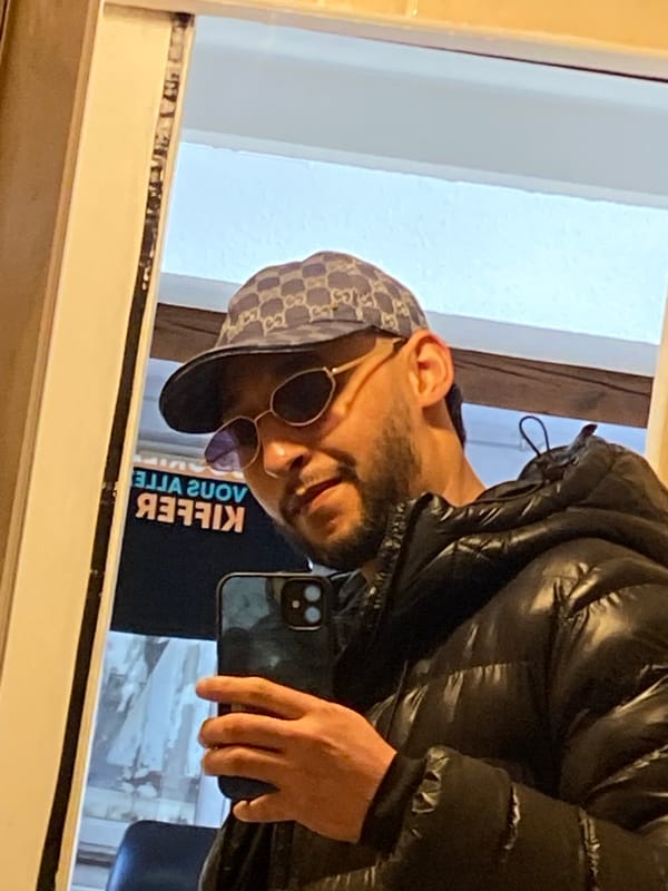 Person Takes Mirror Selfie in Bischheim, France