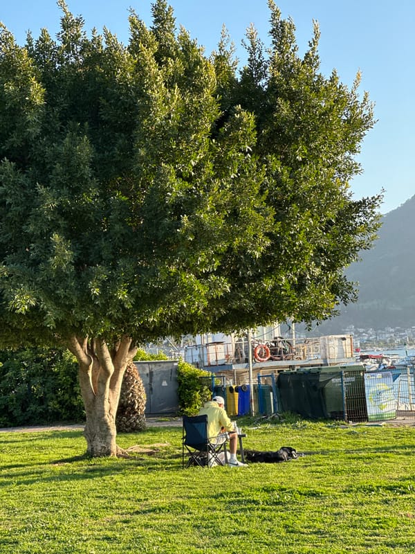 Afternoon leisure moments captured along Fethiye's Mediterranean coast