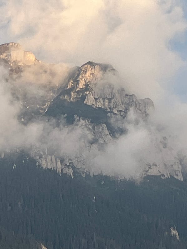 Mountain views, clouds, and a few quiet moments in between