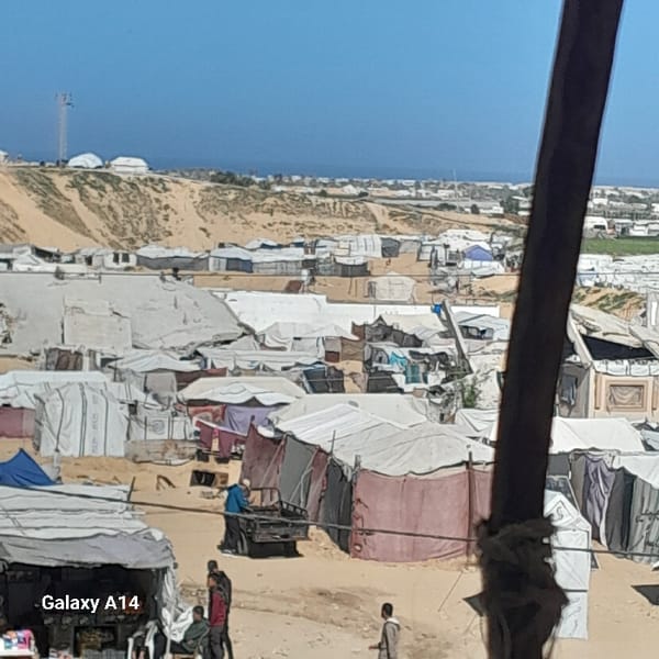 Witness documents destruction and displacement camps in Khan Yunis
