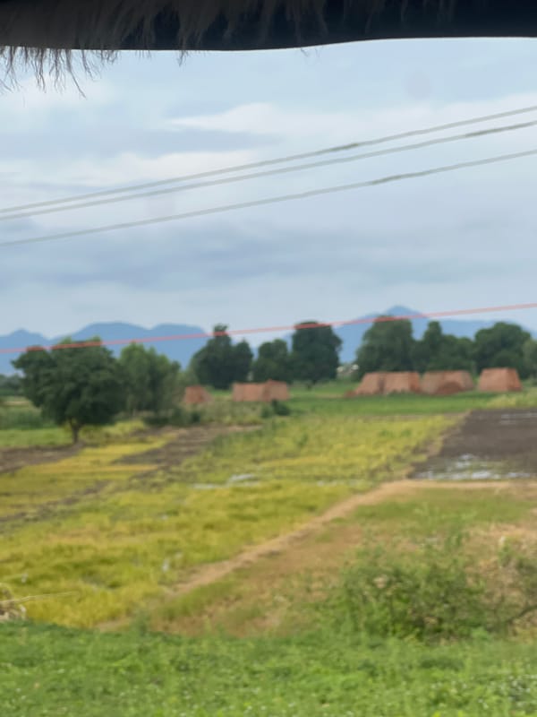 Afternoon drive through rural and urban Jalingo landscapes