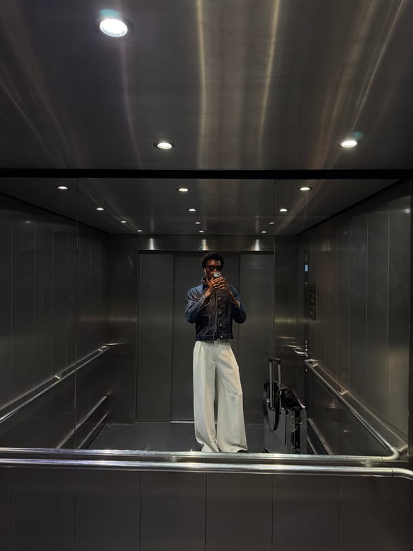 Elevator interior documented in Crawley, UK