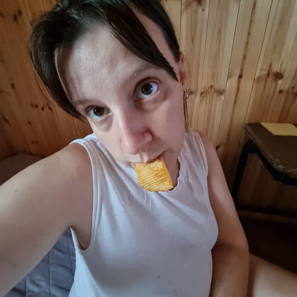 Snacks and a toddler in a wood-paneled room, Dunnae-myeon